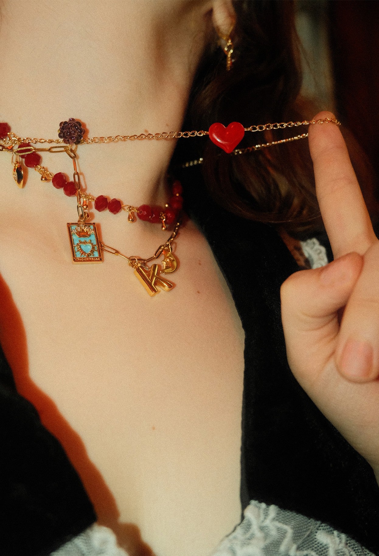 Forever Yours Necklace (A-H)